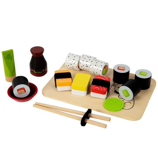 Set de cocina de madera – Sushi japonés