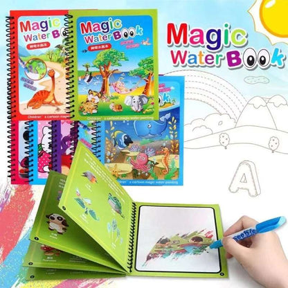 Libro mágico para pintar con lápiz de agua