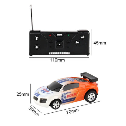 Mini Auto RC en Lata para Niños – Auto a Control Remoto Recargable