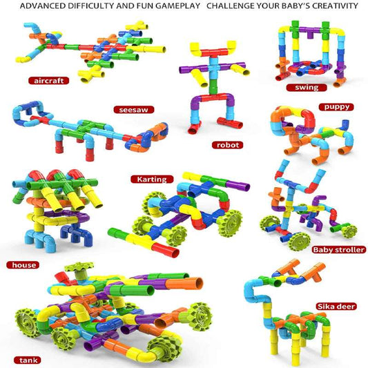 Set de tubos de ensamblaje