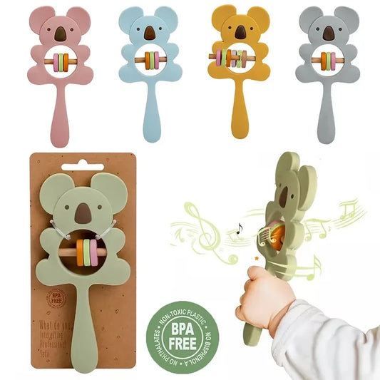 Sonajero Koala Sensorial – Primeras Exploraciones