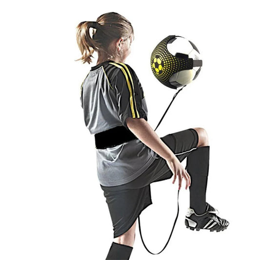 Entrenador de Fútbol con Elástico – Cinturón Ajustable para Práctica Individual
