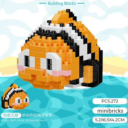 Mini Bloques Animales Marinos