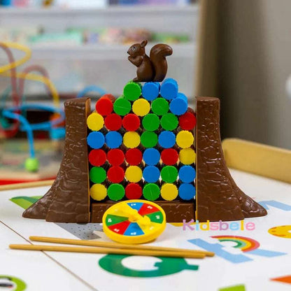 Juego de mesa – Ardilla de destreza y equilibrio