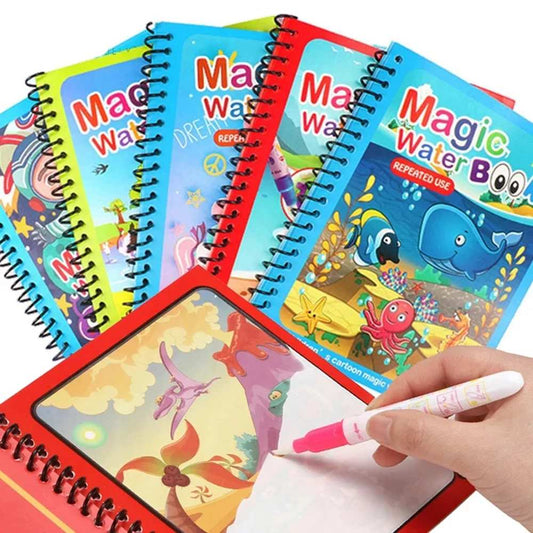 Libro mágico para pintar con lápiz de agua