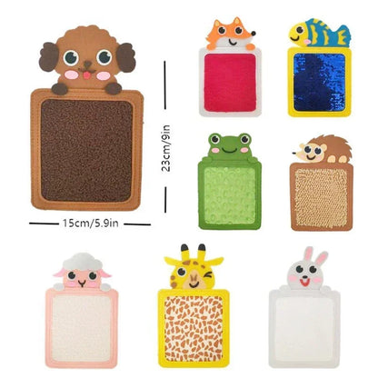 Set de Tarjetas Sensoriales Texturizadas (8 unidades)