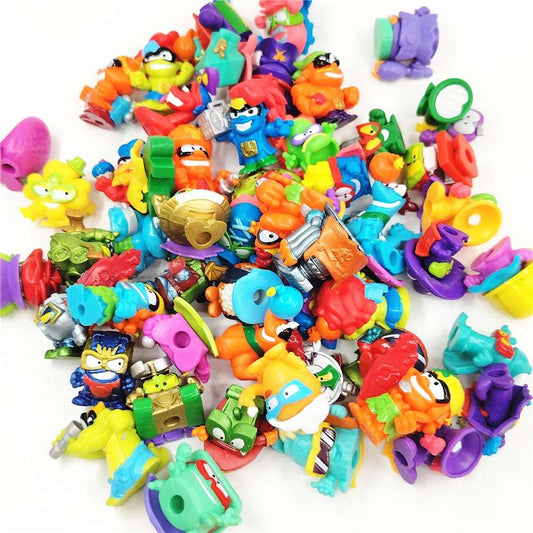 Set 15 Figuras Coleccionables Superzings – Mini Personajes de Acción para Niños