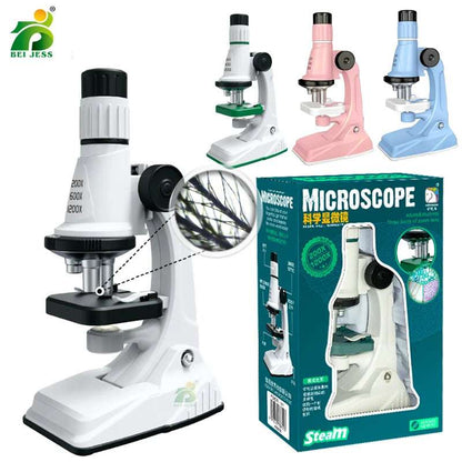 Microscopio científico educativo