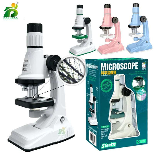 Microscopio científico educativo