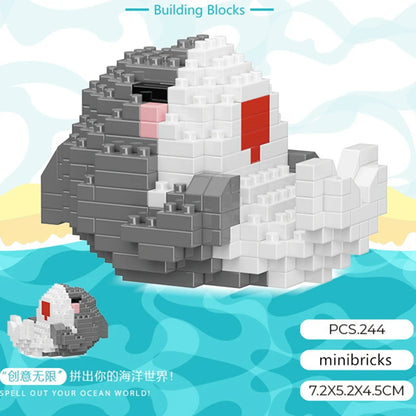 Mini Bloques Animales Marinos