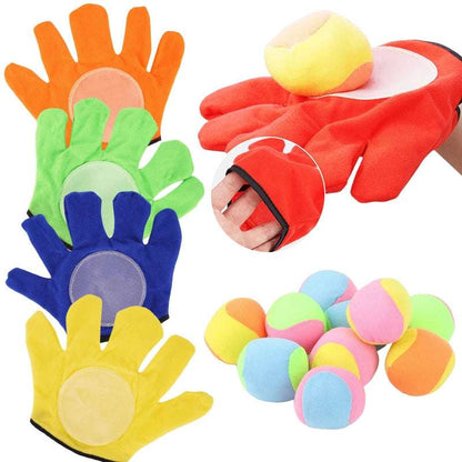Guantes con Pelotas Velcro