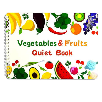 Libro de actividades con stickers - Quiet books temáticos