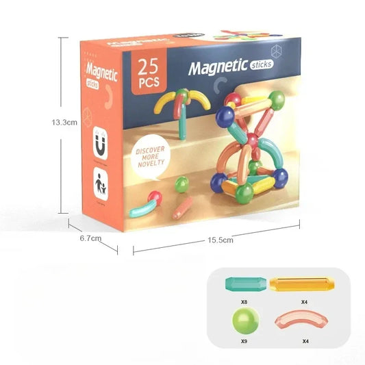 Set de construcción magnética 3D