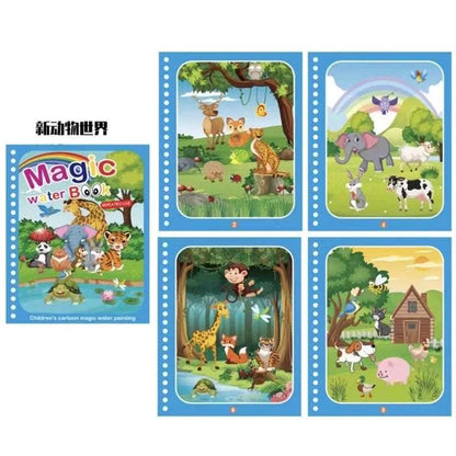 Libro mágico para pintar con lápiz de agua