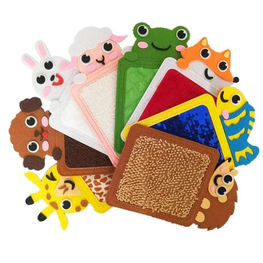 Set de Tarjetas Sensoriales Texturizadas (8 unidades)