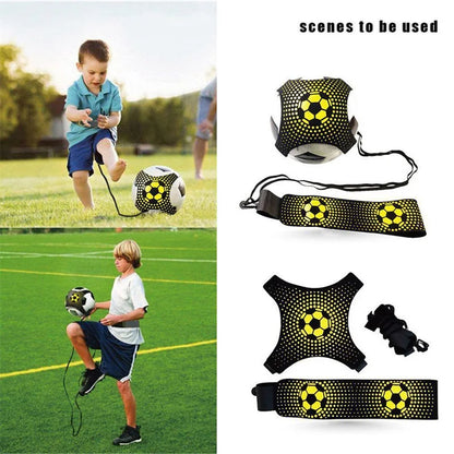 Entrenador de Fútbol con Elástico – Cinturón Ajustable para Práctica Individual