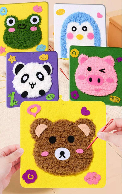 Set de bordado en relieve para niños
