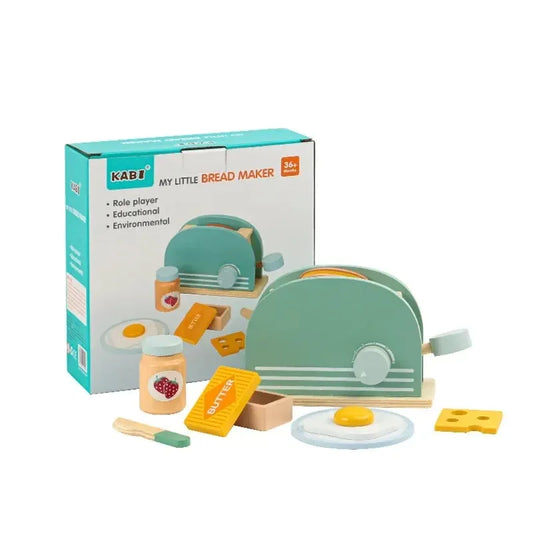 Set “Mi Pequeña Tostadora” de Madera