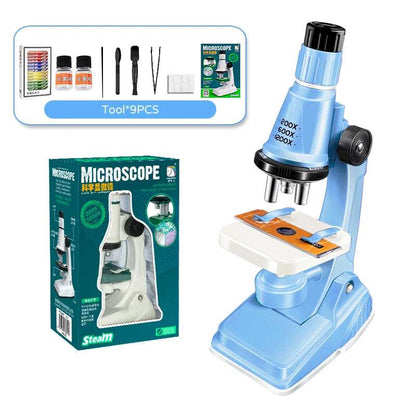 Microscopio científico educativo