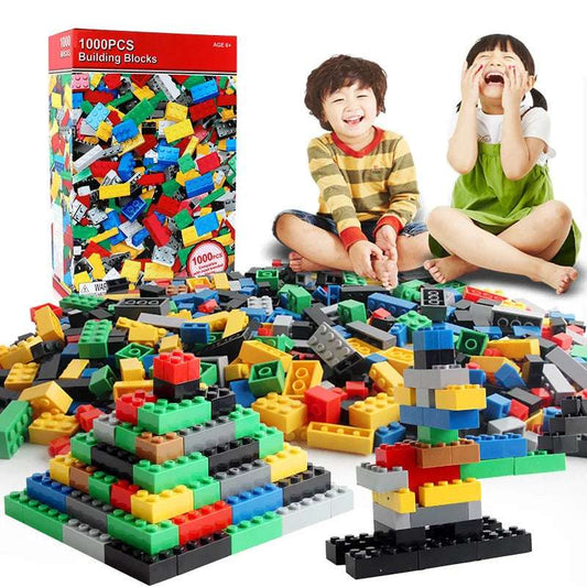 Set de 1000 Bloques de Construcción Tipo Mini Lego