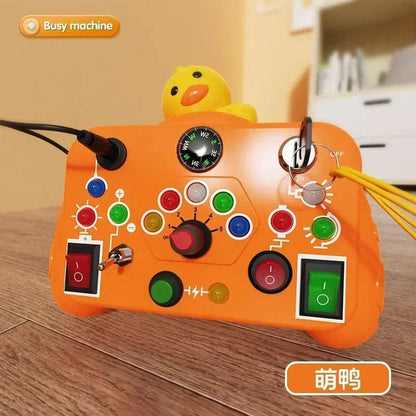 Tablero Montessori con luz