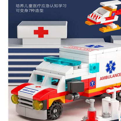 Set de Bloques de Construcción Ambulancia 6 en 1 - Lego