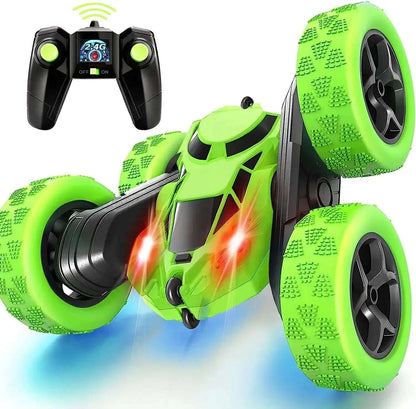 Auto Acrobático RC 360° Reversible con Control Remoto