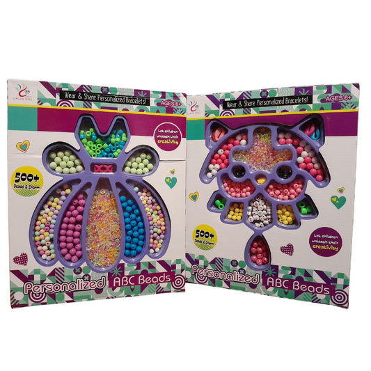 Set de Mostacillas Creativas – 500+ Cuentas para Pulseras Personalizadas