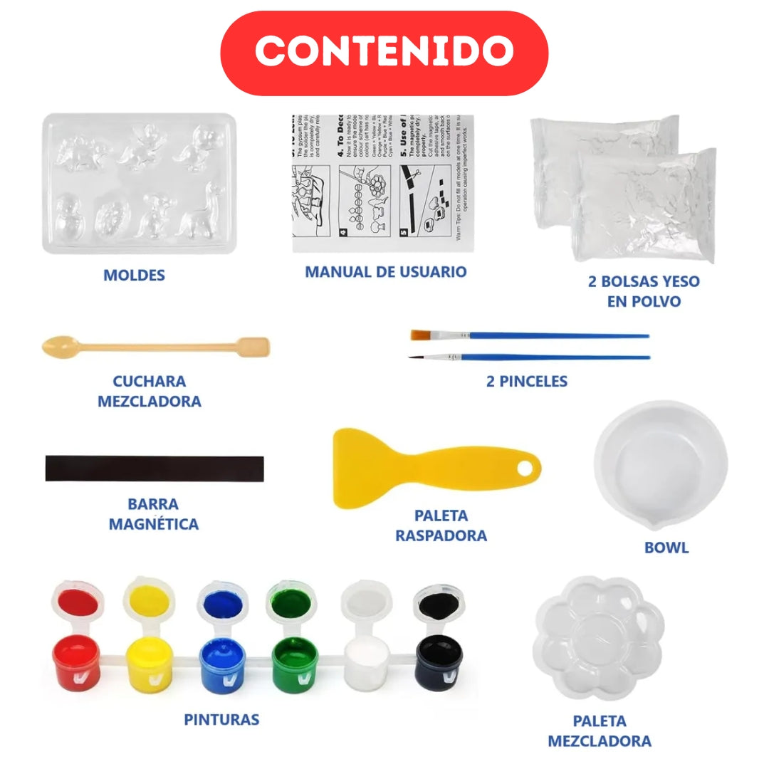 Set de Manualidades Sirenas "Mould & Paint" - Moldea y Pinta