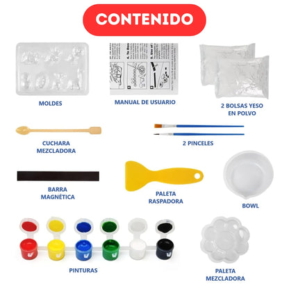 Set de Manualidades Sirenas "Mould & Paint" - Moldea y Pinta