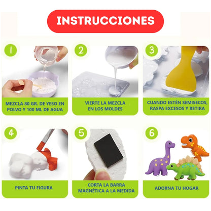 Set de Manualidades Sirenas "Mould & Paint" - Moldea y Pinta