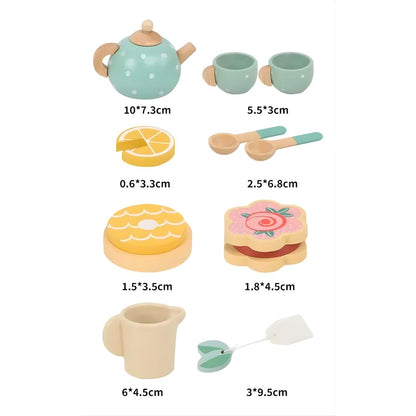 Set de Té de madera