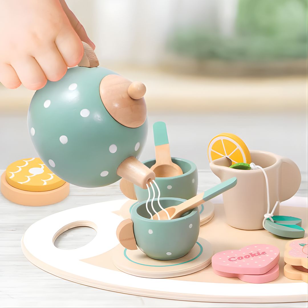 Set de Té de madera