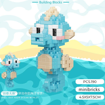 Mini Bloques Animales Marinos