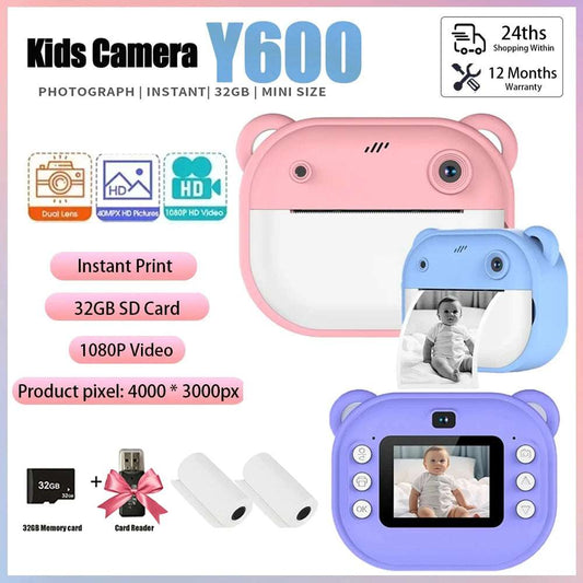Cámara infantil digital instantánea térmica