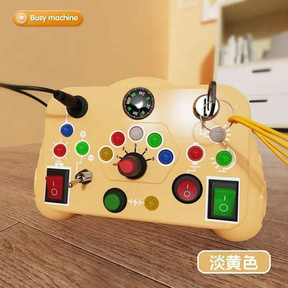 Tablero Montessori con luz