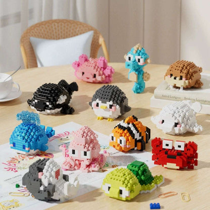 Mini Bloques Animales Marinos