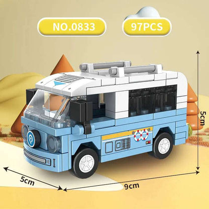 Vehículos de Construcción y Ciudad con Bloques Lego