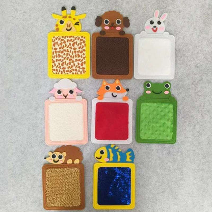 Set de Tarjetas Sensoriales Texturizadas (8 unidades)