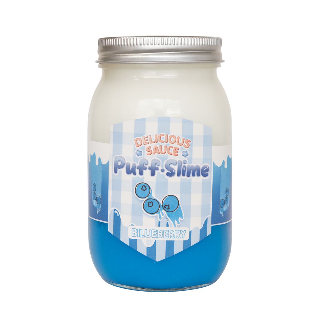Slime Puff Yogur en Frasco