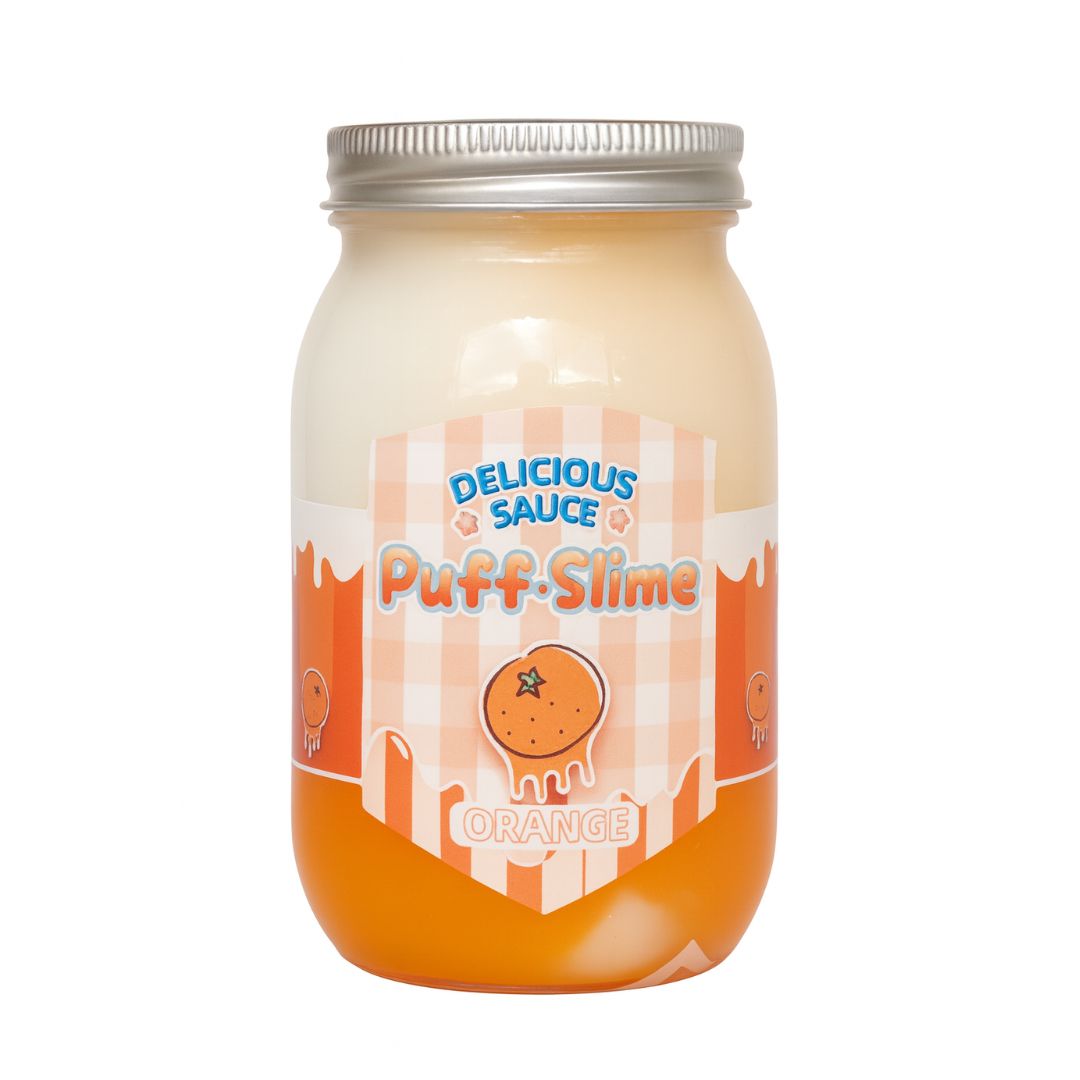 Slime Puff Yogur en Frasco