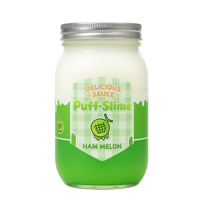 Slime Puff Yogur en Frasco