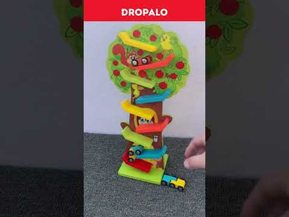 Pista Árbol De Autos Juguete Didáctico De Madera - Squirrel Taxiway