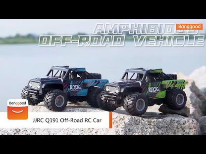 Auto Anfibio 4x4 a Control Remoto - Tierra y Agua