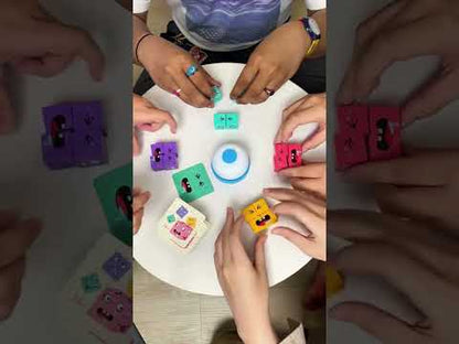 Juego de Expresiones y Emociones – Puzzle de Caras con Bloques