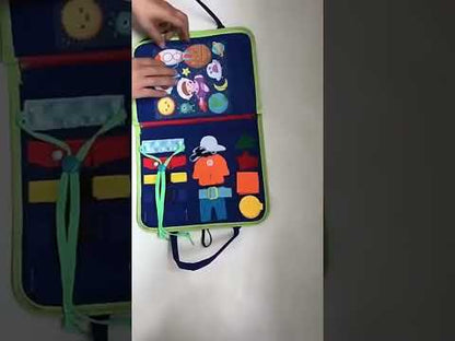 Busy Board Montessori – Maleta de Actividades Educativas