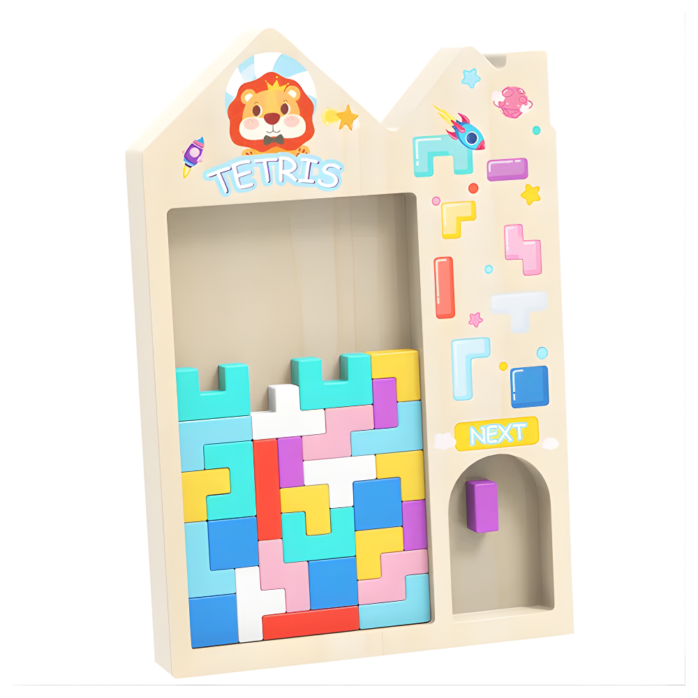 Juego Tetris de Madera