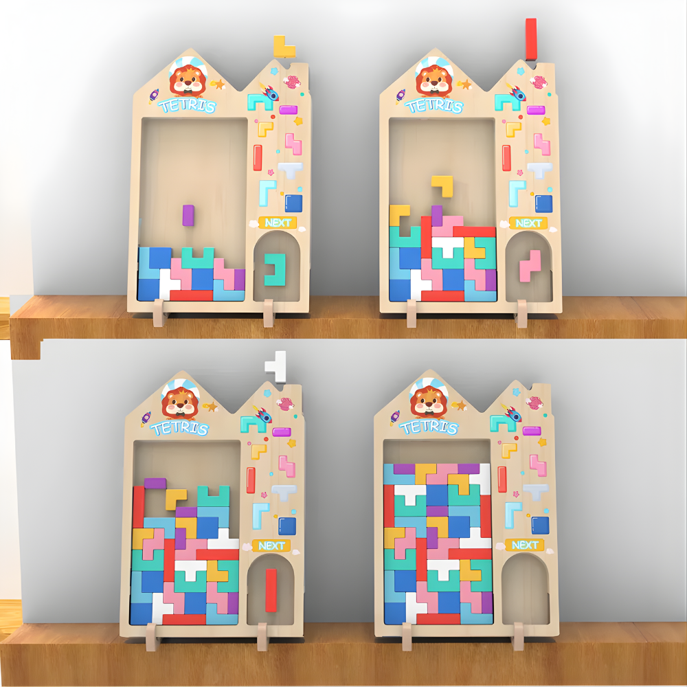 Juego Tetris de Madera